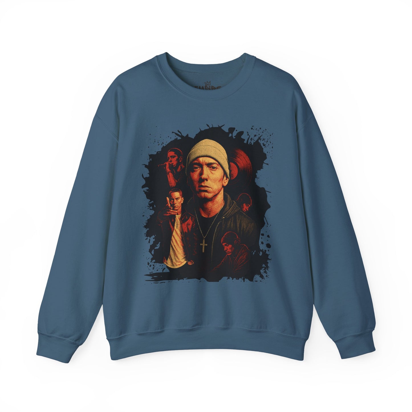 Urban Inspirational Unisex Crewneck Sweatshirt, Cozy Casual Wear, Gift for Music Lovers, Fashion Statement, Perfect for Fall