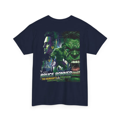 Hulk Graphic Tee — Bruce Banner Movie Poster Back Print
