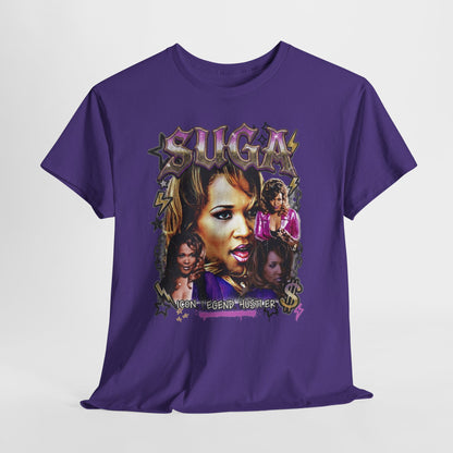 Suga Tribute Tee — Retro Movie Collage Graphic T-Shirt