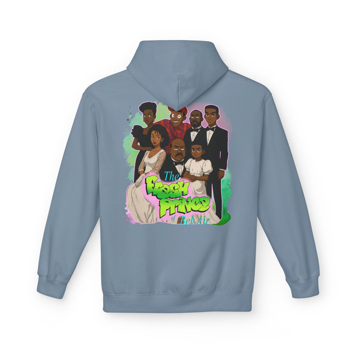 Fresh Prince Graphic Hoodie — ’The Fresh Prince’ Retro 90s Family Portrait