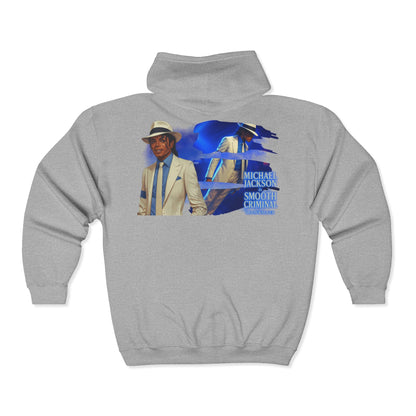 MJ Smooth Criminal - Full Zip Hooded Sweatshirt
