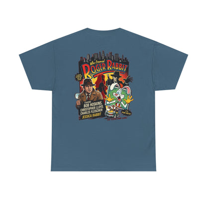 Who Framed Roger Rabbit Poster Tee — Retro Movie Graphic T-Shirt