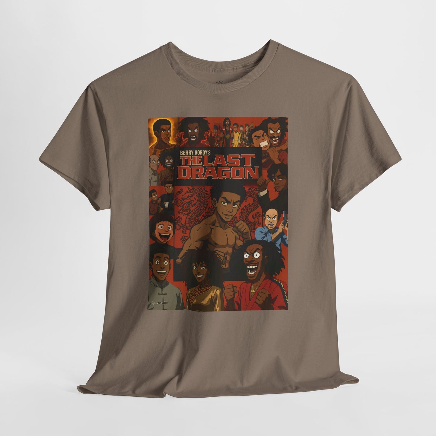 Retro Last Dragon Unisex Heavy Cotton Tee | Perfect for Fans & Casual Wear