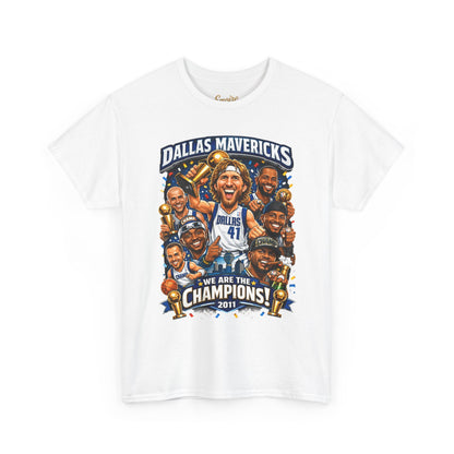 Dallas Mavericks Champions Tee – “We Are The Champions” Basketball Fan Shirt