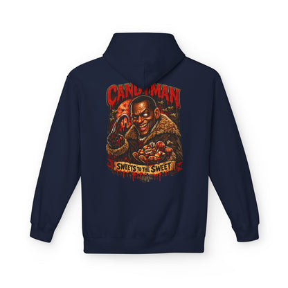 Horror Movie Candyman "Sweets to the Sweet" Retro Poster Midweight Softstyle Fleece Hoodie