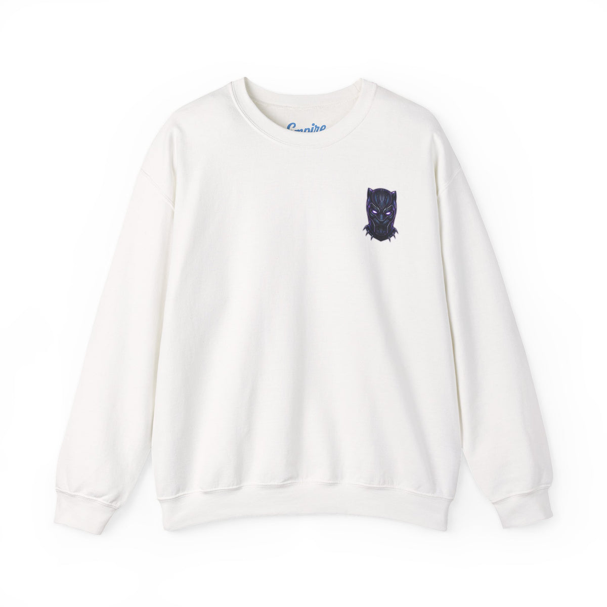 Black Panther Crewneck Sweatshirt — Marvel Black Panther Graphic