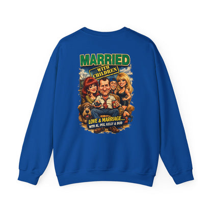 Married with Children Retro Crewneck Sweatshirt