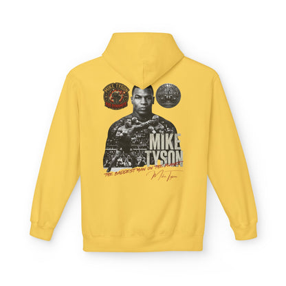 Mike Tyson "The Baddest Man on the Planet" Vintage Graphic Hoodie