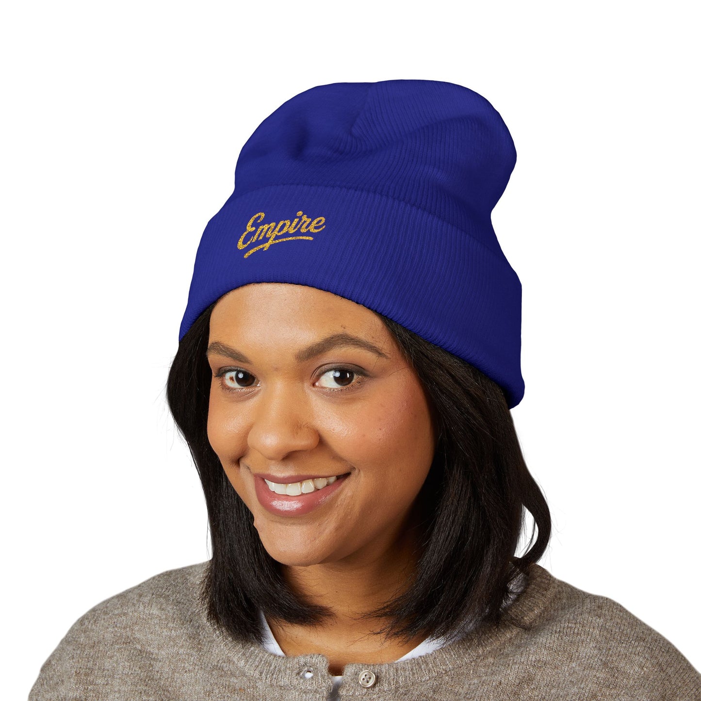Embroidered Classic Cuffed Beanie