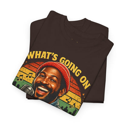Marvin Gaye Tribute Tee, Vintage Music T-Shirt, Unisex Cotton Tee, Retro Style Shirt, Gift for Music Lovers, Perfect for Concerts