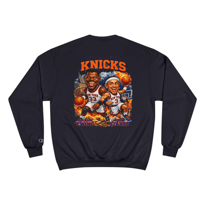 Champion X Empire New Your Knicks Legends Caricature Sweatshirt