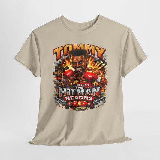 Tommy Hearns Boxing T-Shirt — Hitman Hearns Vintage Fight Graphic Tee