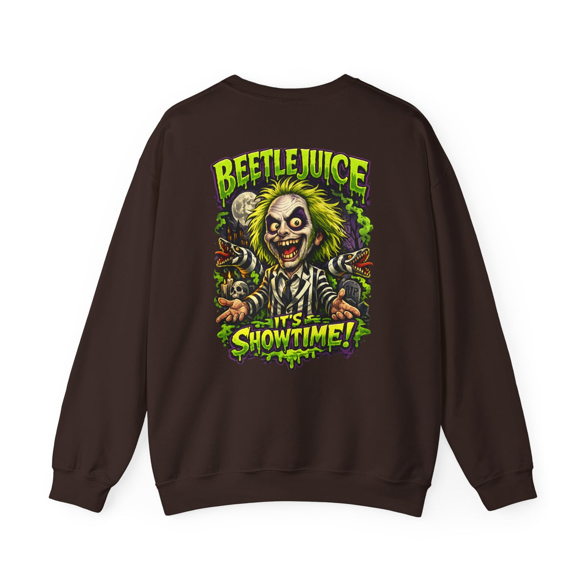 Beetlejuice "It's Showtime" Crewneck Sweatshirt