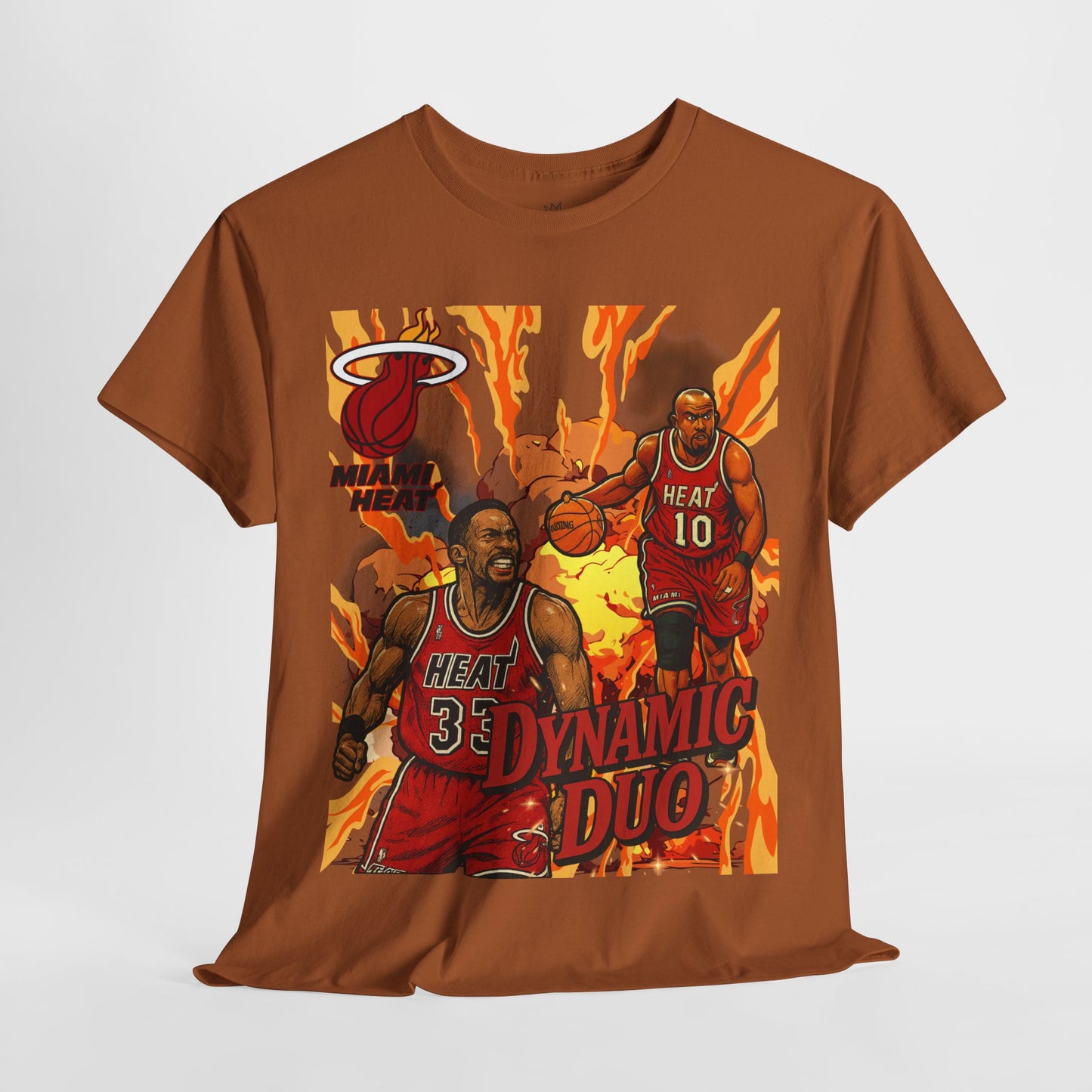 Miami Heat Dynamic Duo Unisex Tee, Basketball Fan Shirt, Sports Tee, Graphic T-Shirt, Gift for Sports Lovers, Game Day Apparel