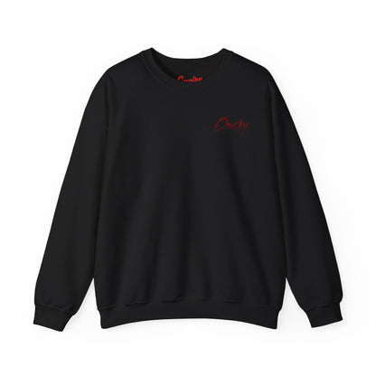 Chucky Horror Movie Graphic Crewneck Sweatshirt