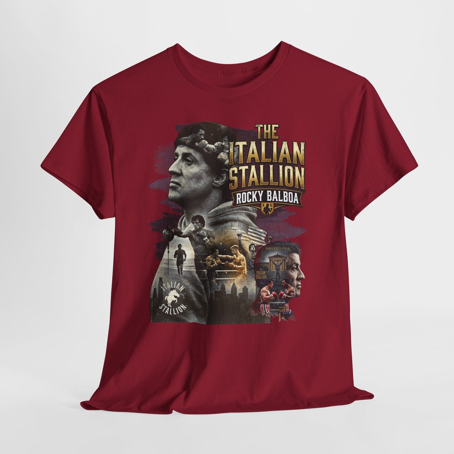 "The Italian Stallion" Rocky Balboa Collage