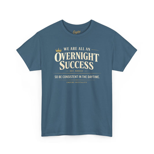 Christian Graphic Tee — “Overnight Success” Inspirational Faith T-Shirt