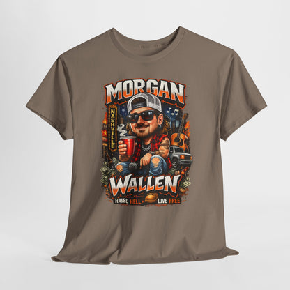Country M. Wallen Graphic Tee — Country Music Fan Concert Shirt