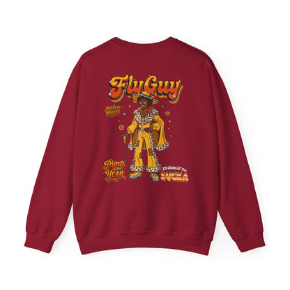 Fly Guy "Pimp Of The Year" Vintage Streetwear Crewneck Sweatshirt