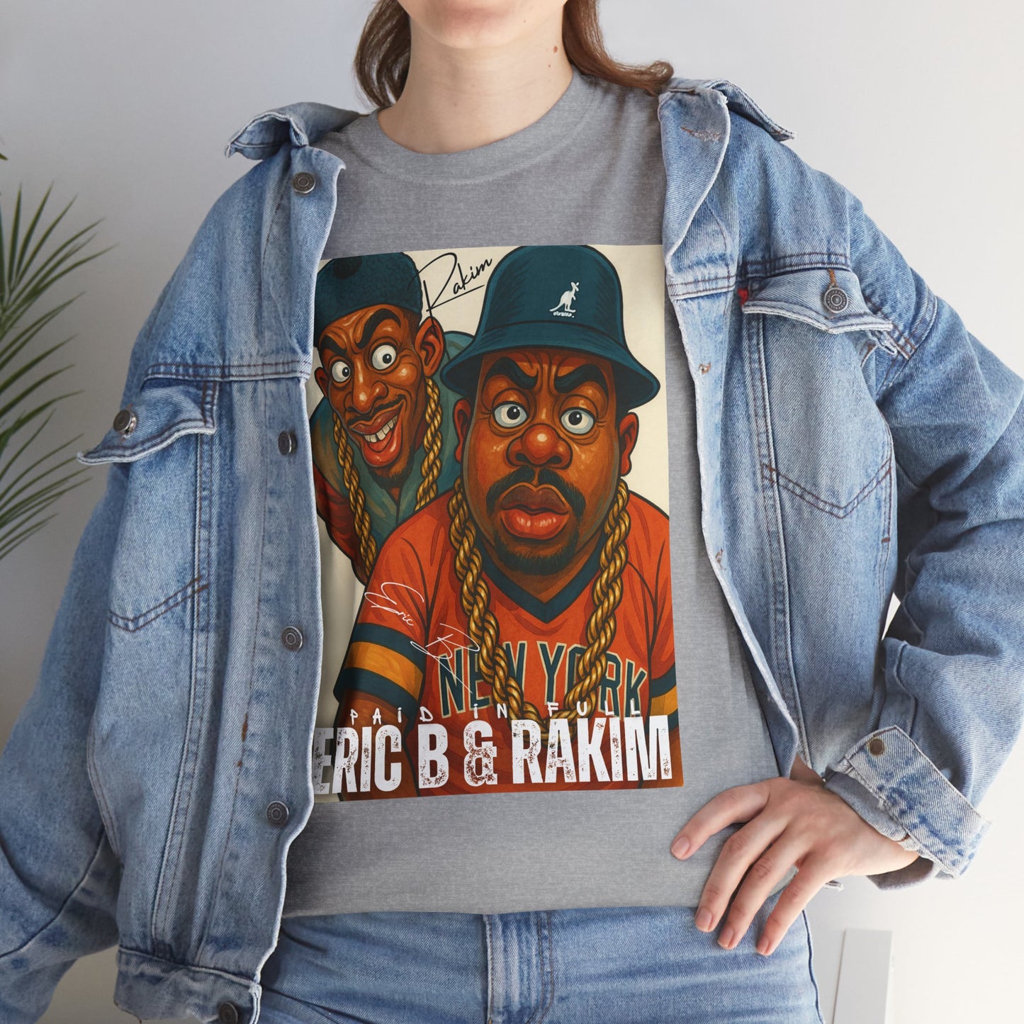 "Eric B and Rakim" Vintage Rap Duo Graphic Tee