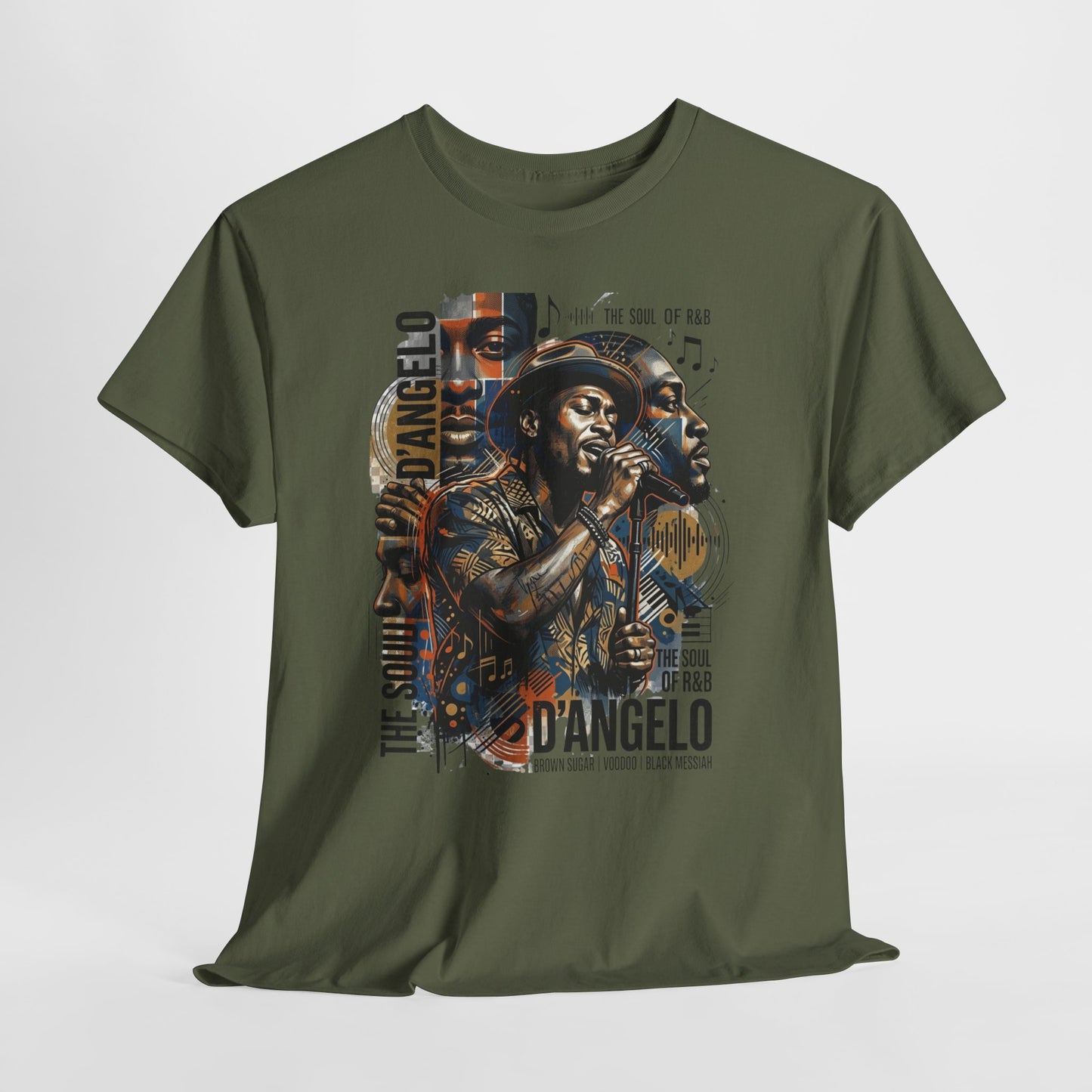 Soulful Music Tribute Tee – D'Angelo Graphic T-Shirt