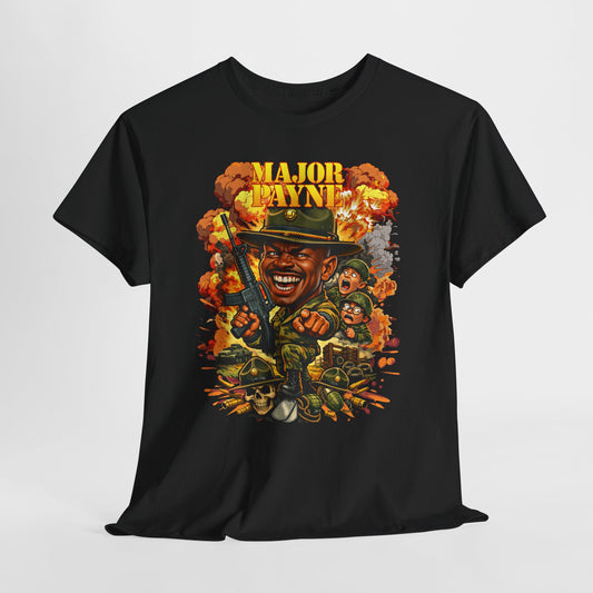 Major Payne Graphic Tee — Vintage Military Comedy Movie Shirt