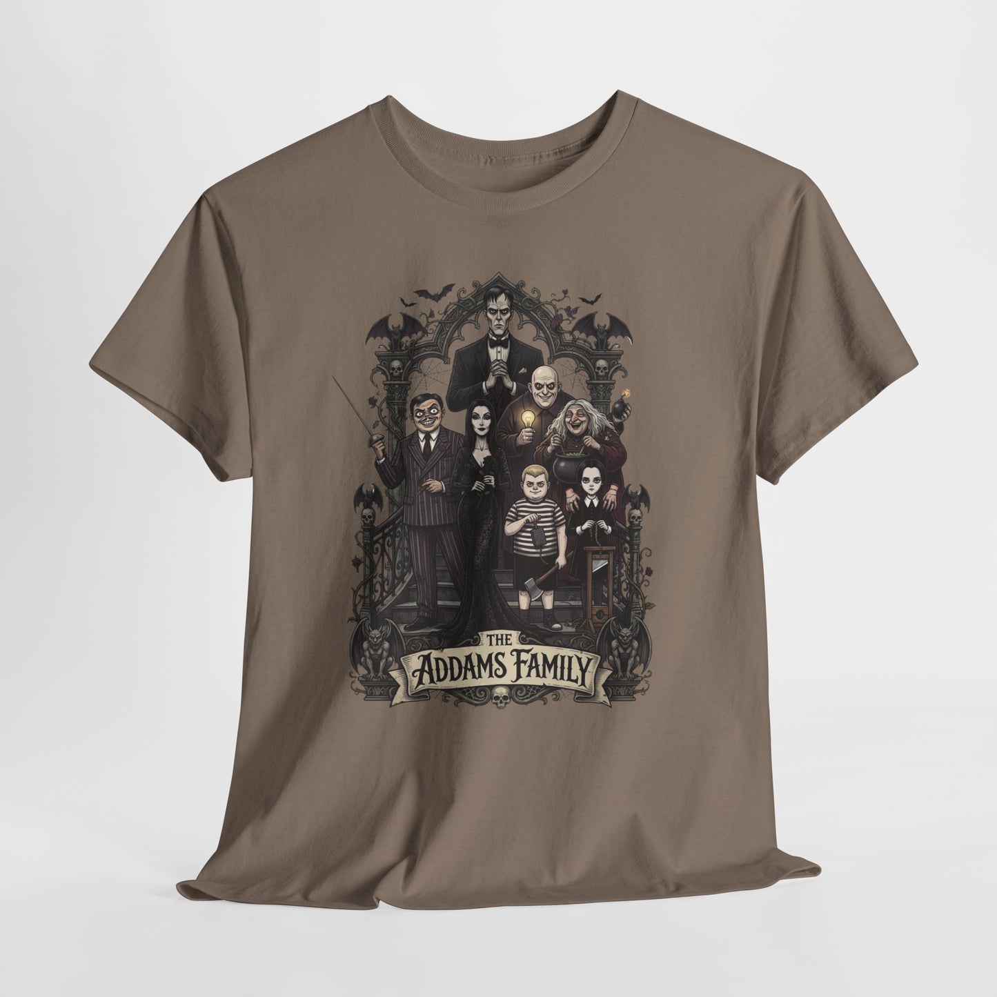Addams Family Graphic Tee - Vintage Gothic Movie T-Shirt