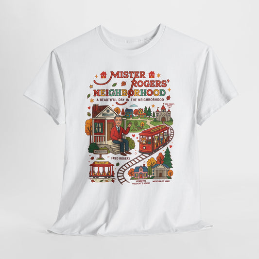 Mister Rogers' Neighborhood Vintage Graphic T-Shirt