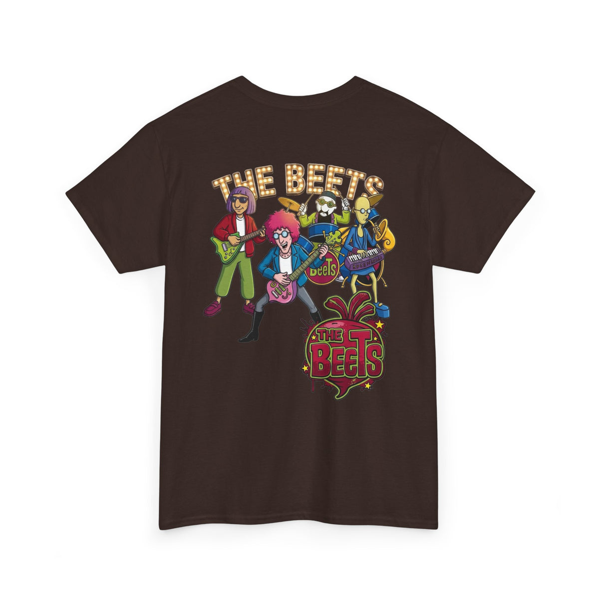 The Beets Band Tee — Retro Cartoon Rock Band T‑Shirt