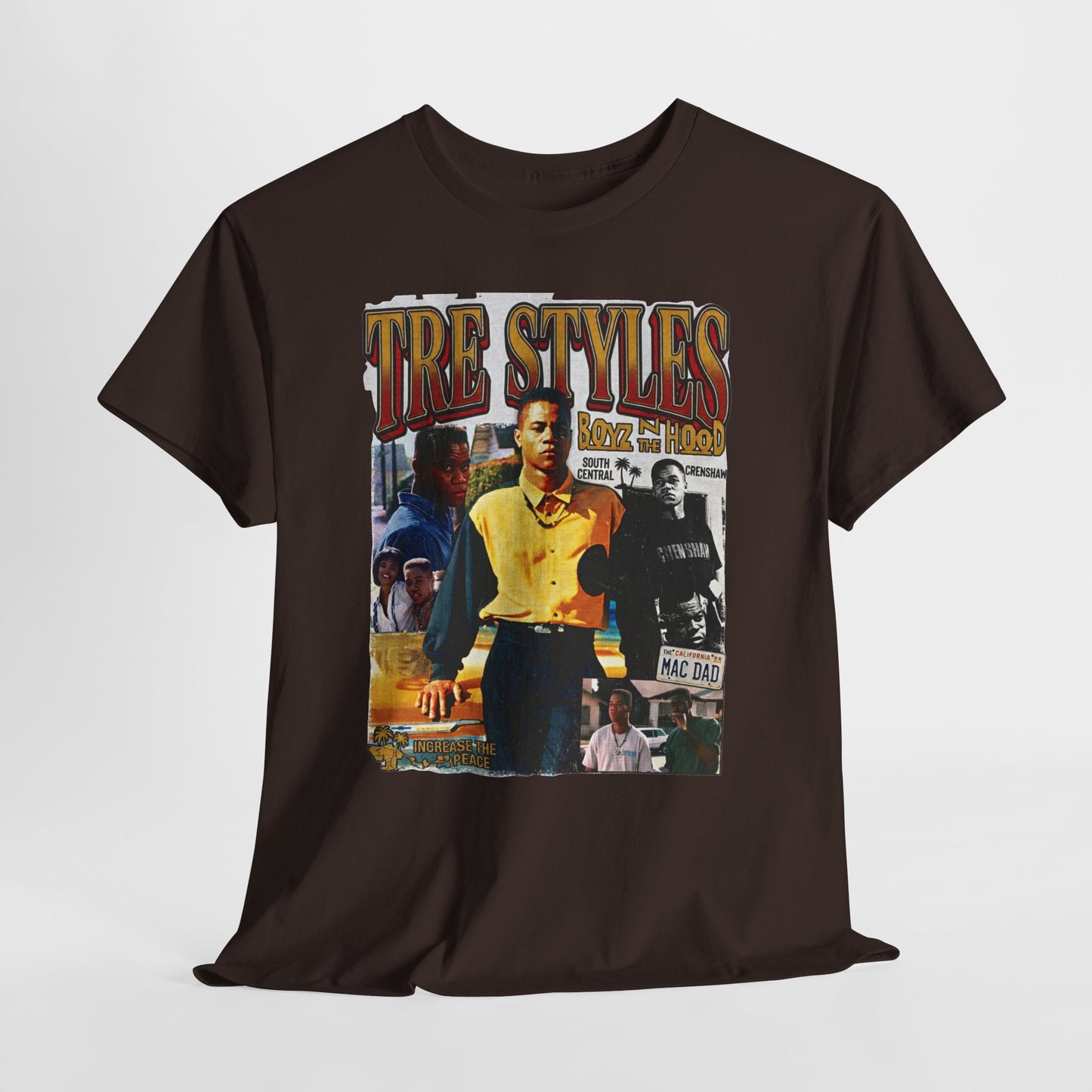 Tre Styles Graphic Tee — Vintage Collage T‑Shirt