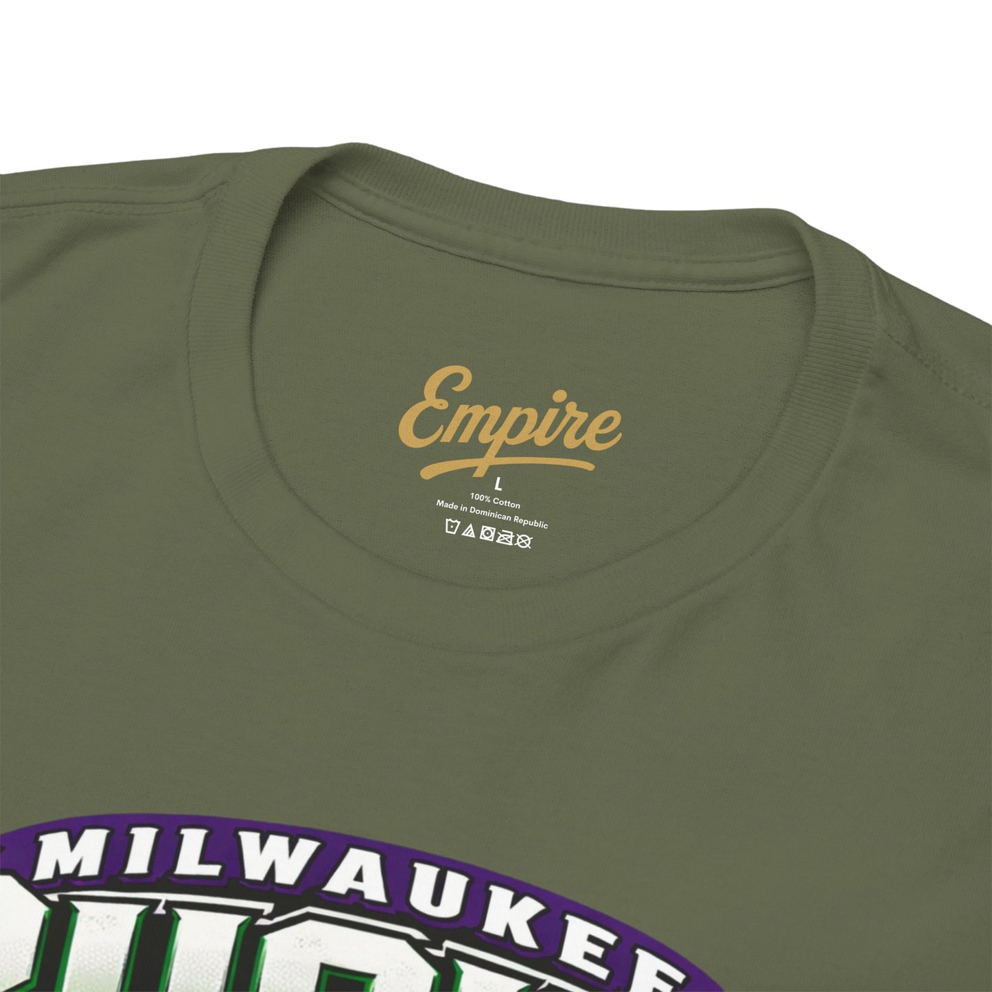Milwaukee Bucks Retro Player Cartoon Tee — 'Ray Allen' Basketball Graphic T-Shirt