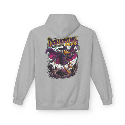 Retro Darkwing Duck Graphic Hoodie | 90s Cartoon Nostalgia