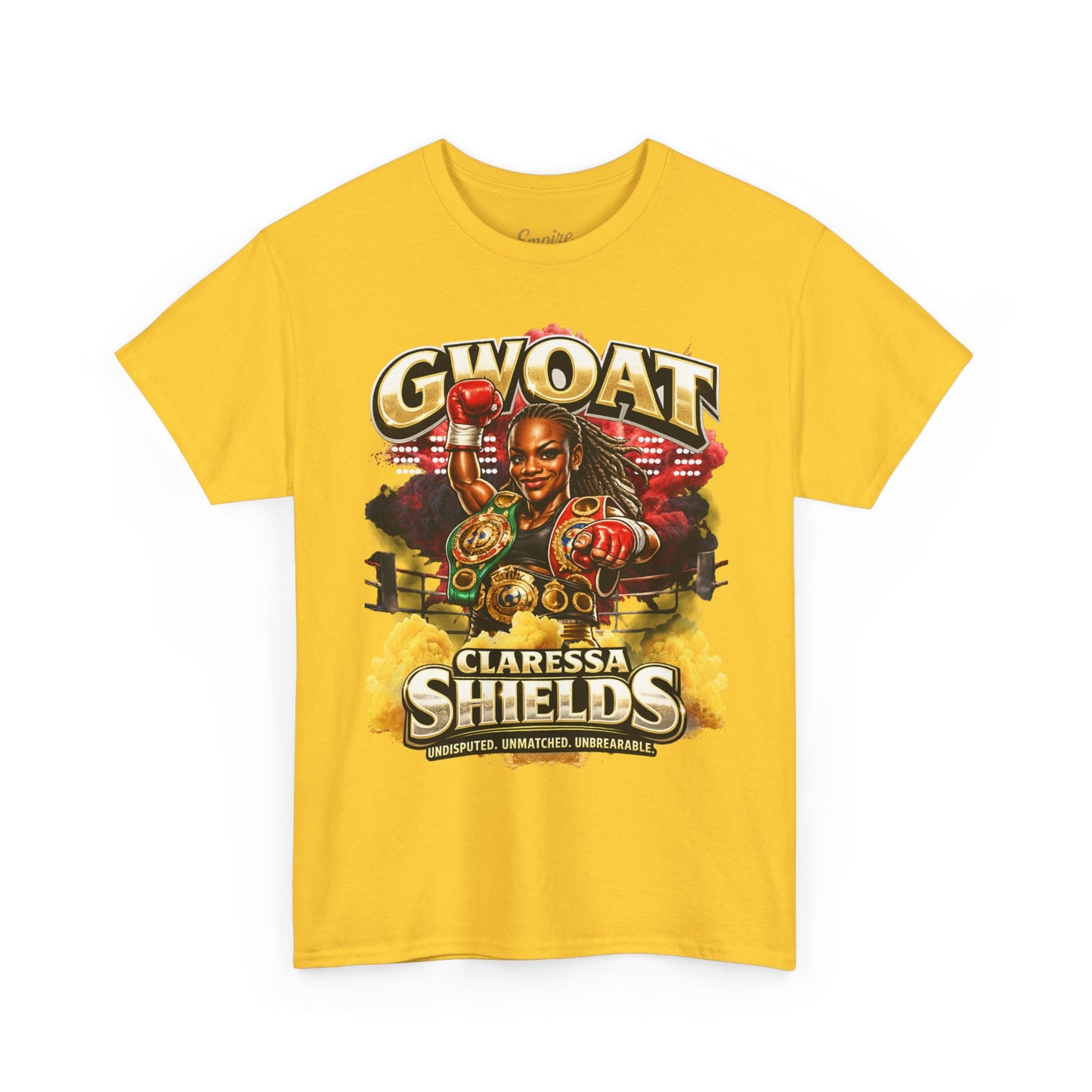 GWOAT: Claressa Shields Championship Tribute Tee