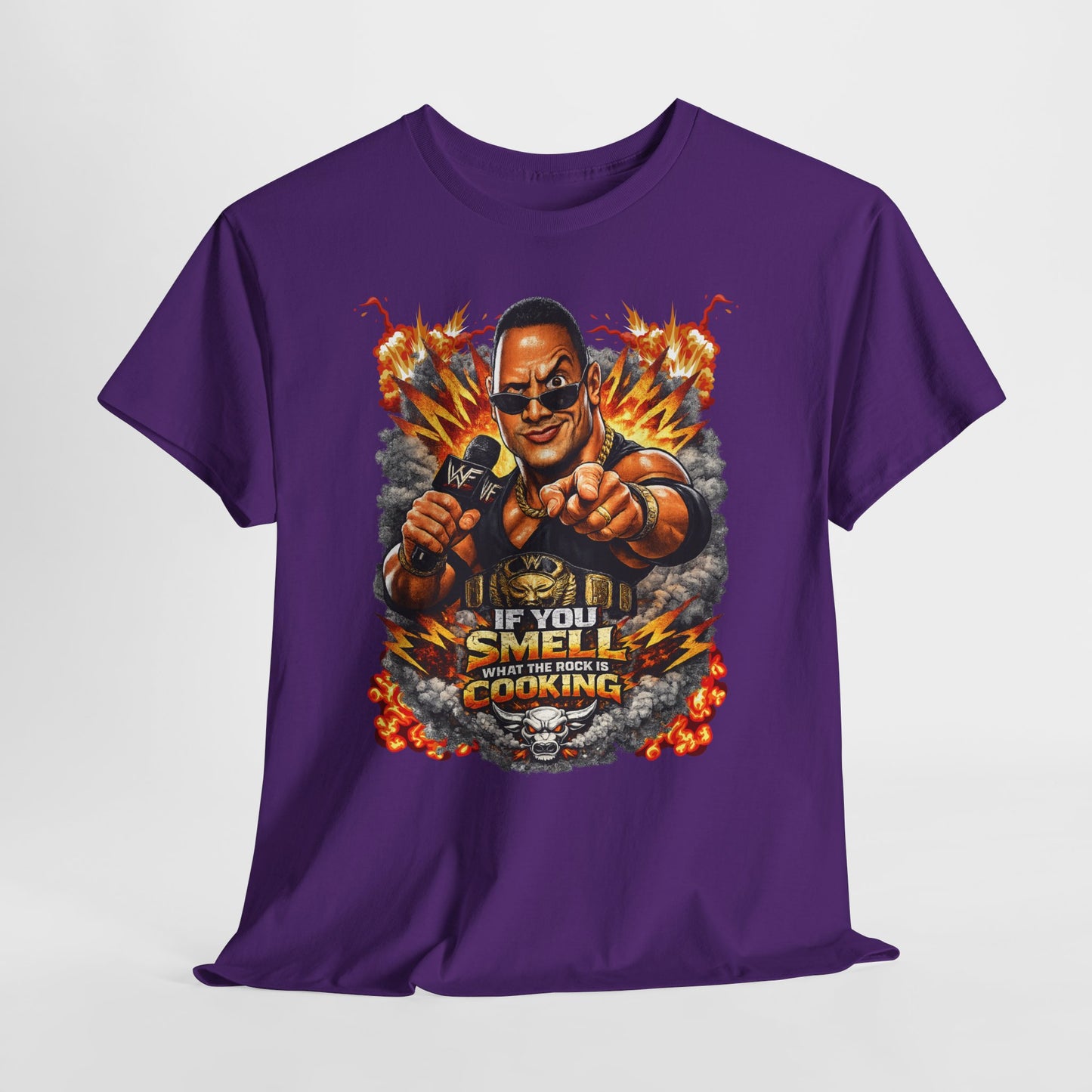 If You Smell What The Rock Is Cooking Graphic Tee