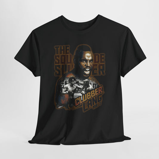 Clubber Lang Boxing Graphic Tee — "The South Side Slugger" Vintage-Style Fight Shirt