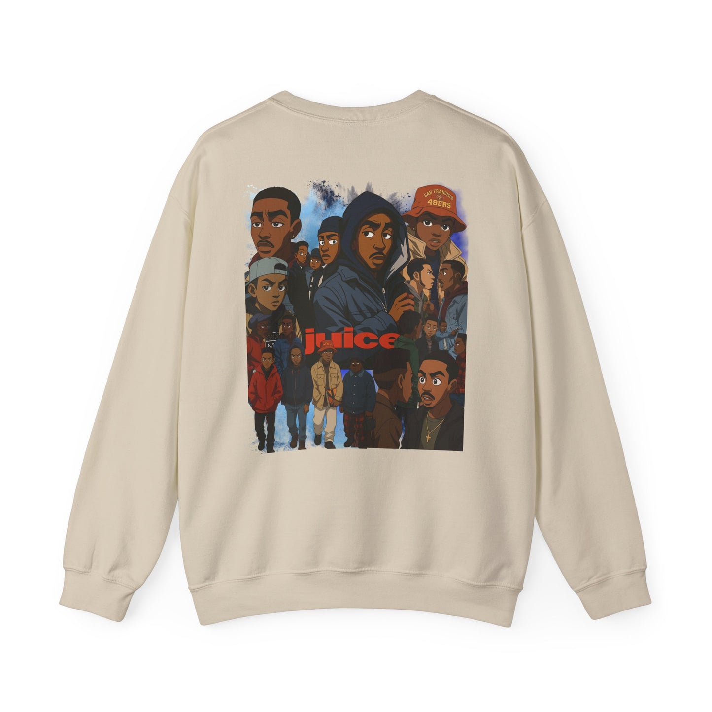 Retro 'Juice' Crewneck Sweatshirt