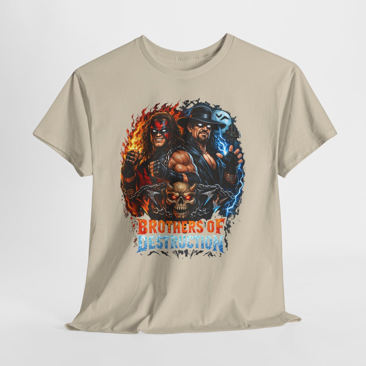 Brothers of Destruction Tee — Retro Wrestling Graphic Shirt