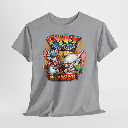 Pinky and the Brain "Time to Take Over the World" T‑Shirt