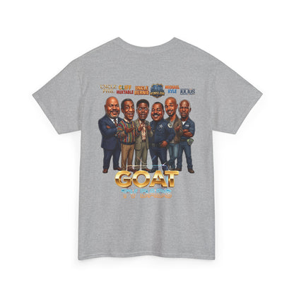 GOAT TV Dads T-Shirt — Caricature TV Fathers Reunion Tee