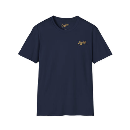 Softstyle Gold 'Empire' Logo T-Shirt