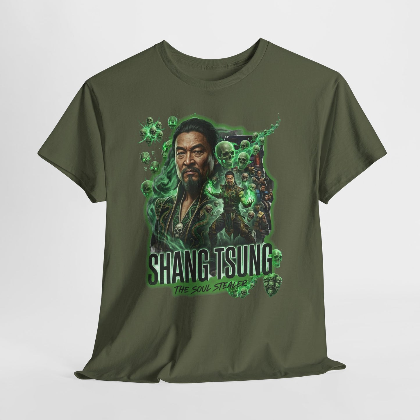 Shang Tsung Graphic Tee — Mortal Kombat Soul Stealer Shirt