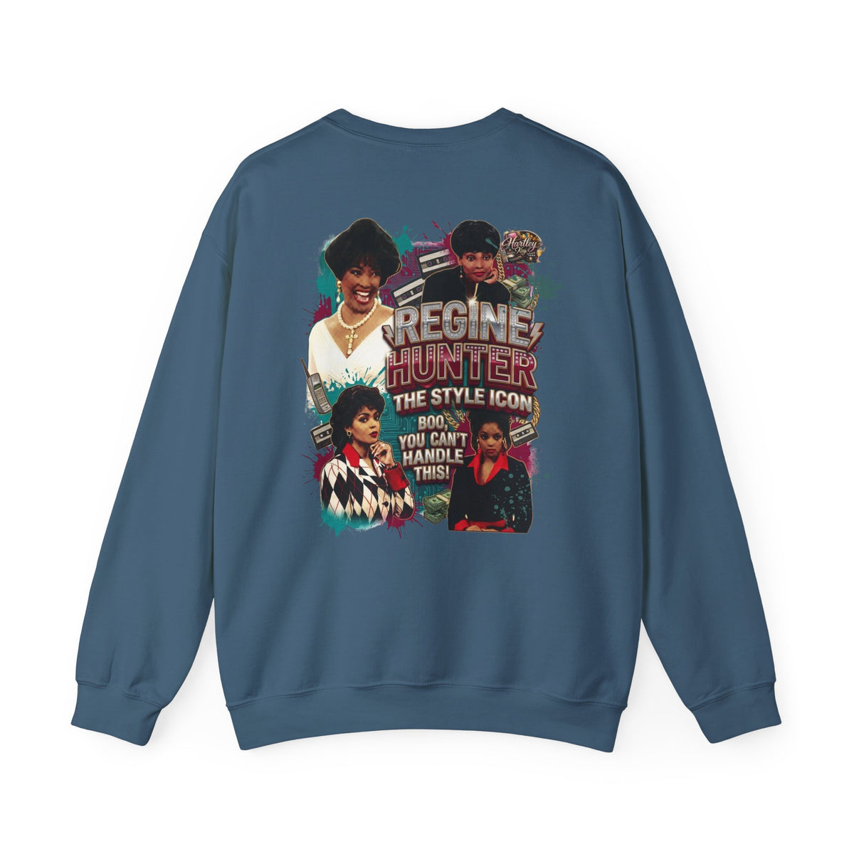 Regine Hunter Tribute Sweatshirt - "The Style Icon" Retro Graphic Crewneck