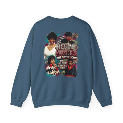 Regine Hunter Tribute Sweatshirt - "The Style Icon" Retro Graphic Crewneck