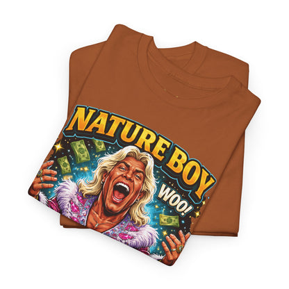 Ric Flair 'Nature Boy' Graphic Tee — Retro Wrestling Fan T-Shirt