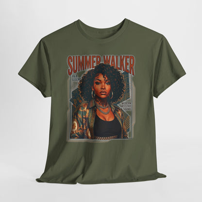 Retro Portrait Graphic Tee — "Summer Walker" Music Inspired Shirt