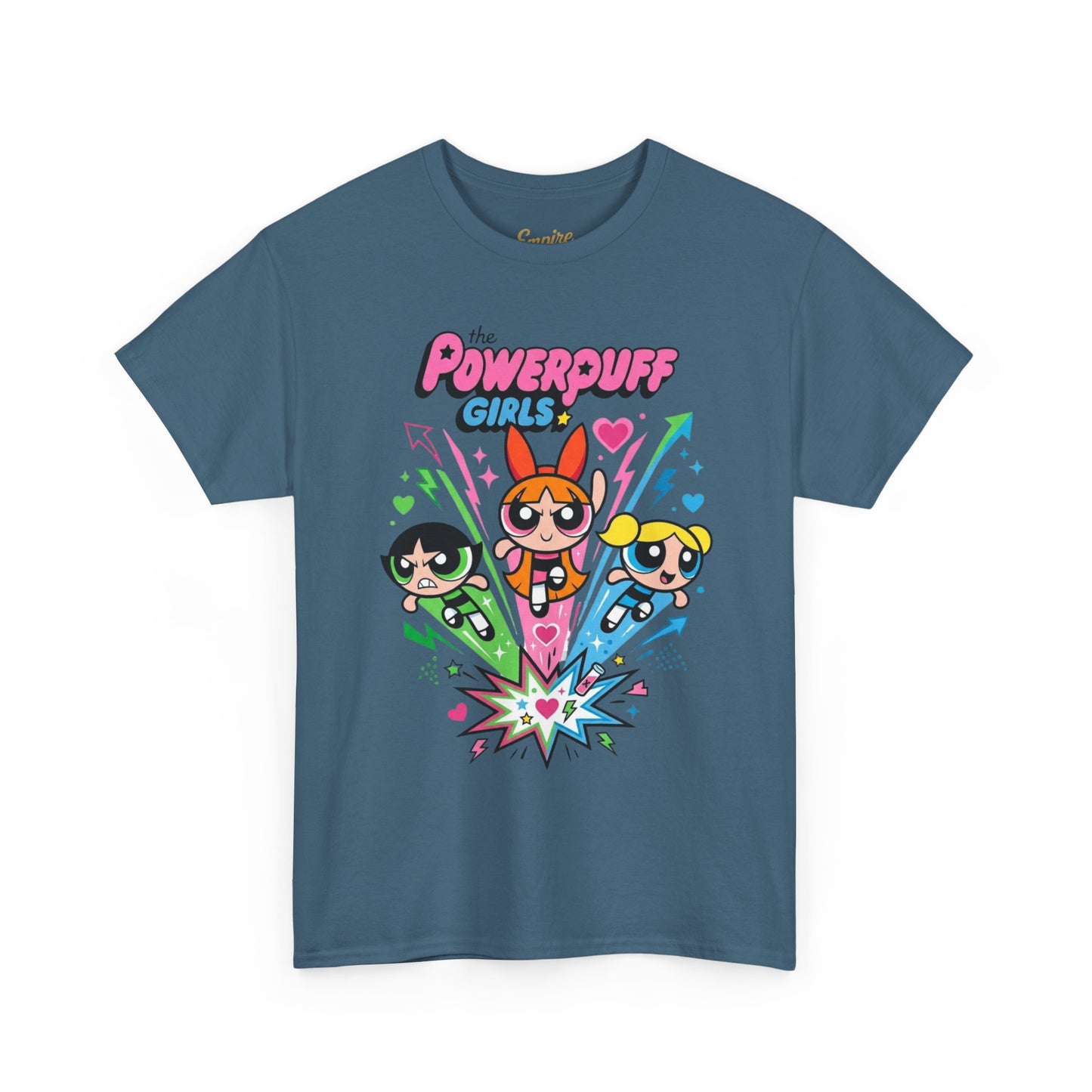 Powerpuff Girls Graphic Tee — Retro Cartoon Team Shirt