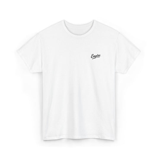 Signature Embroidered Empire Black Chest Logo T-Shirt