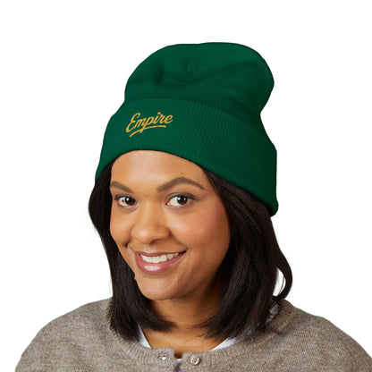 Embroidered Classic Cuffed Beanie