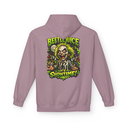 Beetlejuice "It's Showtime" Unisex Midweight Softstyle Fleece Hoodie