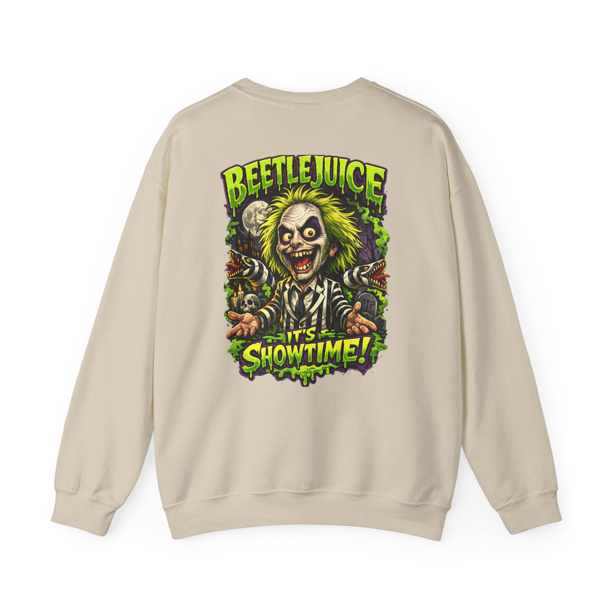 Beetlejuice "It's Showtime" Crewneck Sweatshirt